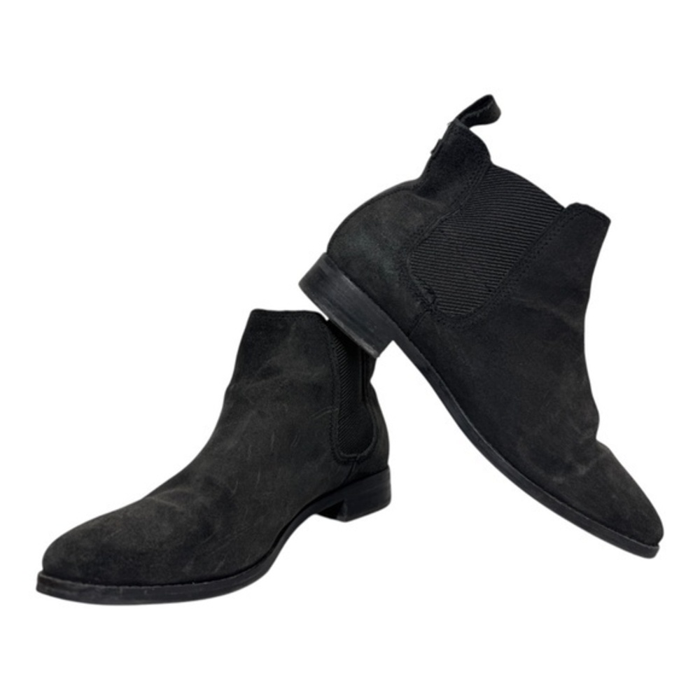 TOMS Chelsea Boots Womens Size 9 Black Slip On Casual Bootie Footwear